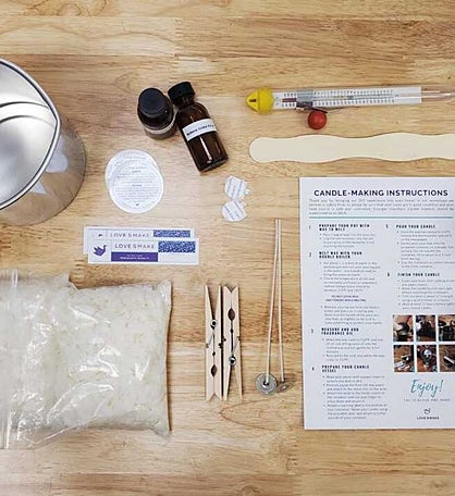 At-home Diy Candle Making Kit