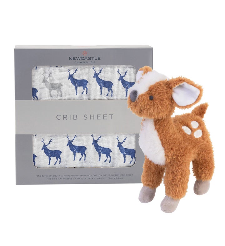 Baby Plush and Blanket Gift Set