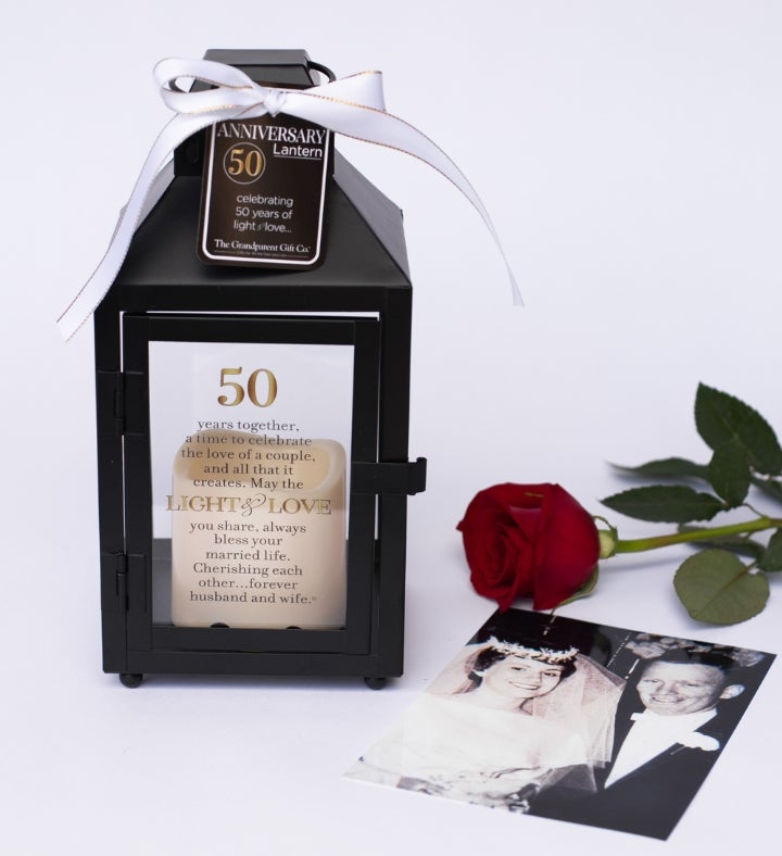 50th Wedding Anniversary Lantern