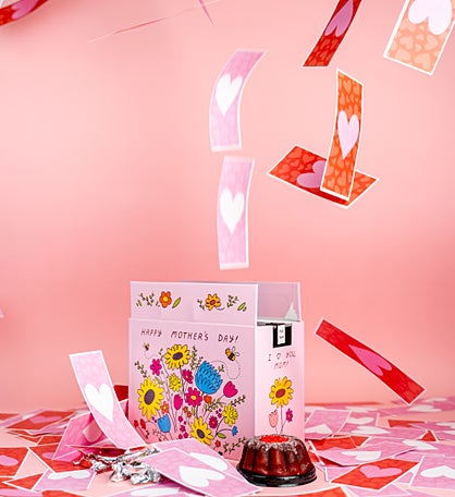Sweet Mother's Day Love Shower Bundle W/ Cake