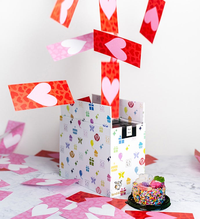 Roses And Charms Love Shower Bundle W/ Cake