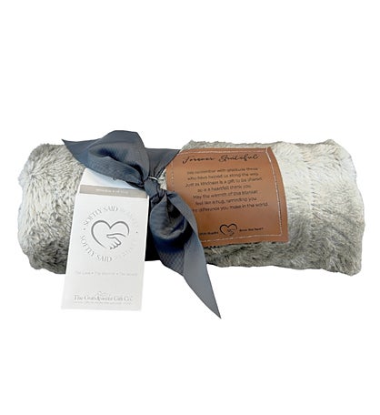 Forever Grateful Thank You Blanket