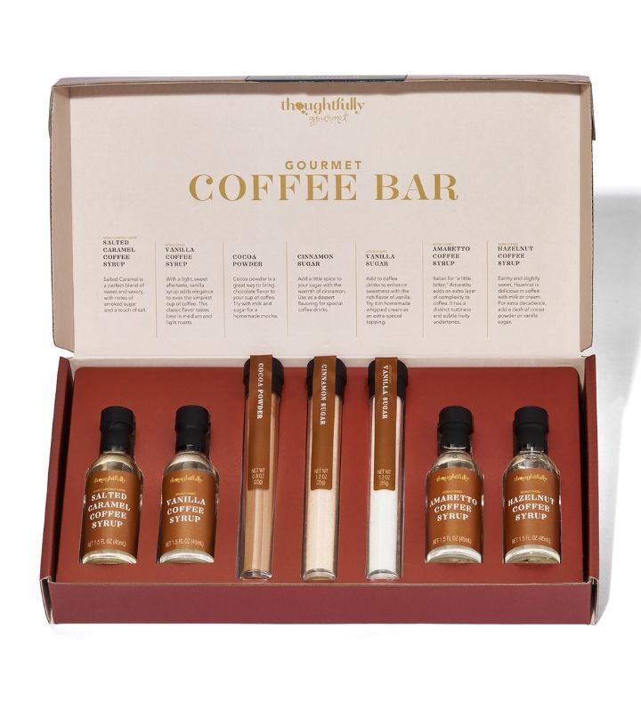 Coffee Bar Syrups and Garnishes