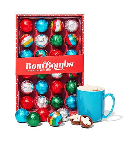 BomBombs Holiday Hot Chocolate Bombs, Set of 24