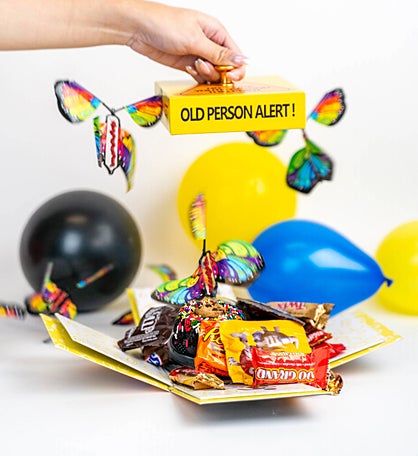 Over The Hill Explosion Gift Box