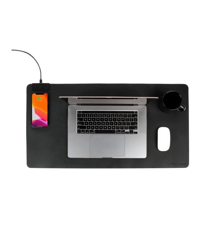 Limitless Innovations Deskpad Pro 10w Wireless Surface Mat With Cable