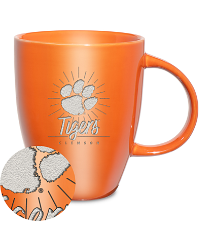 College 18oz Laser Engraved Ceramic Mug