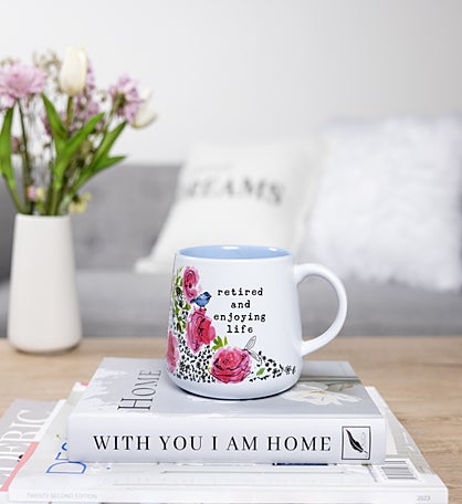 "Retired and Enjoying Life" Mug