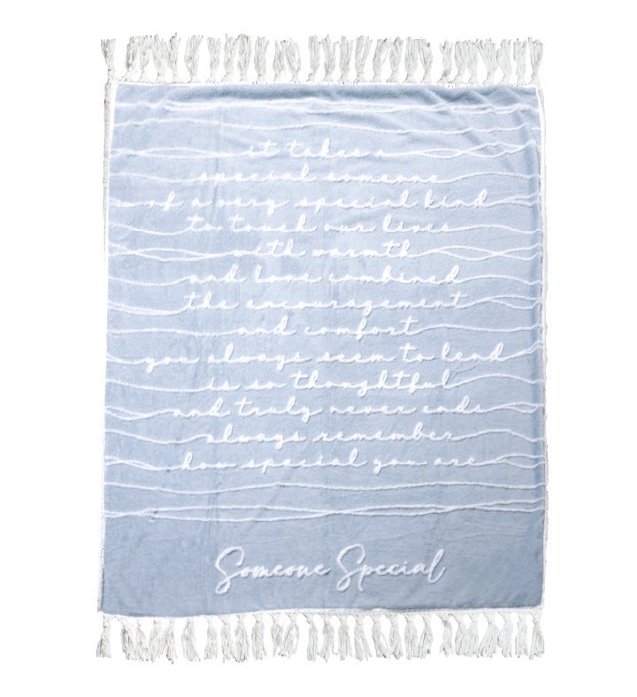 Someone Special Inspirational Blanket