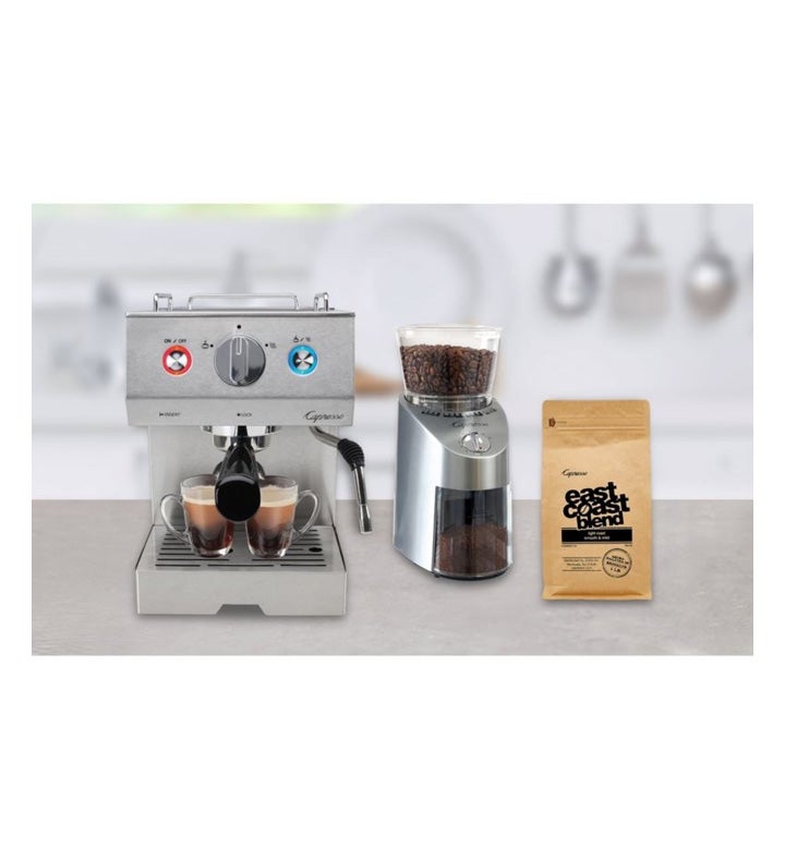 Capresso Cafe Select And Grind Espresso And Cappuccino Machine