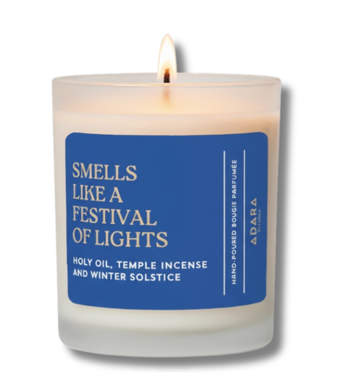Smells Like A Festival Of Lights Hanukkah Scented Candle