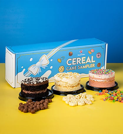 Cereal Cake Trio Sampler