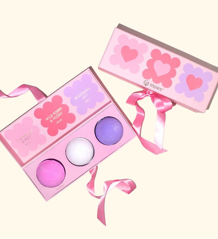 Hearts Three Balm Bath Set