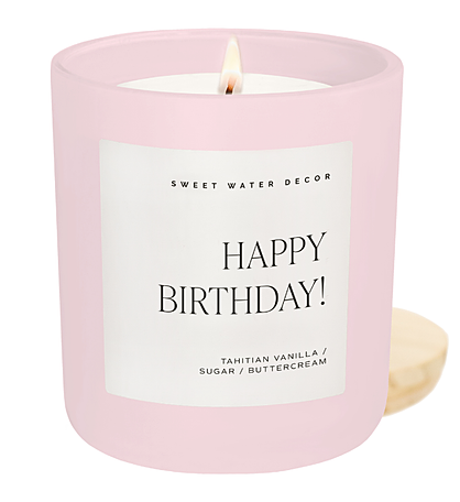 Happy Birthday 15 Oz Soy Candle