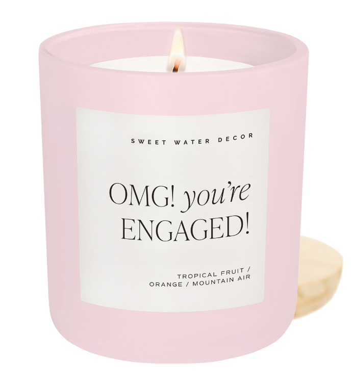 OMG! You’re Engaged! 15 oz Soy Candle