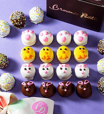 Easter Brownie Bruffles 24