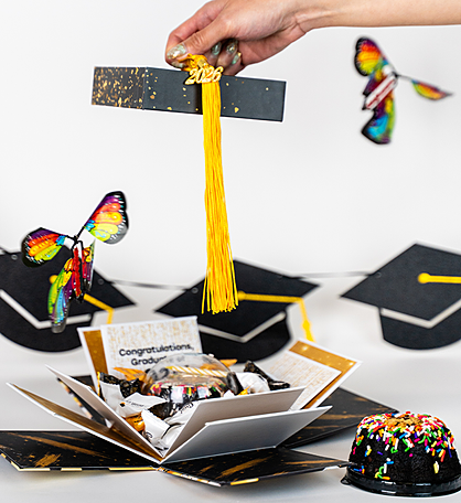2026 Graduation Explosion Bundle W/ Cake
