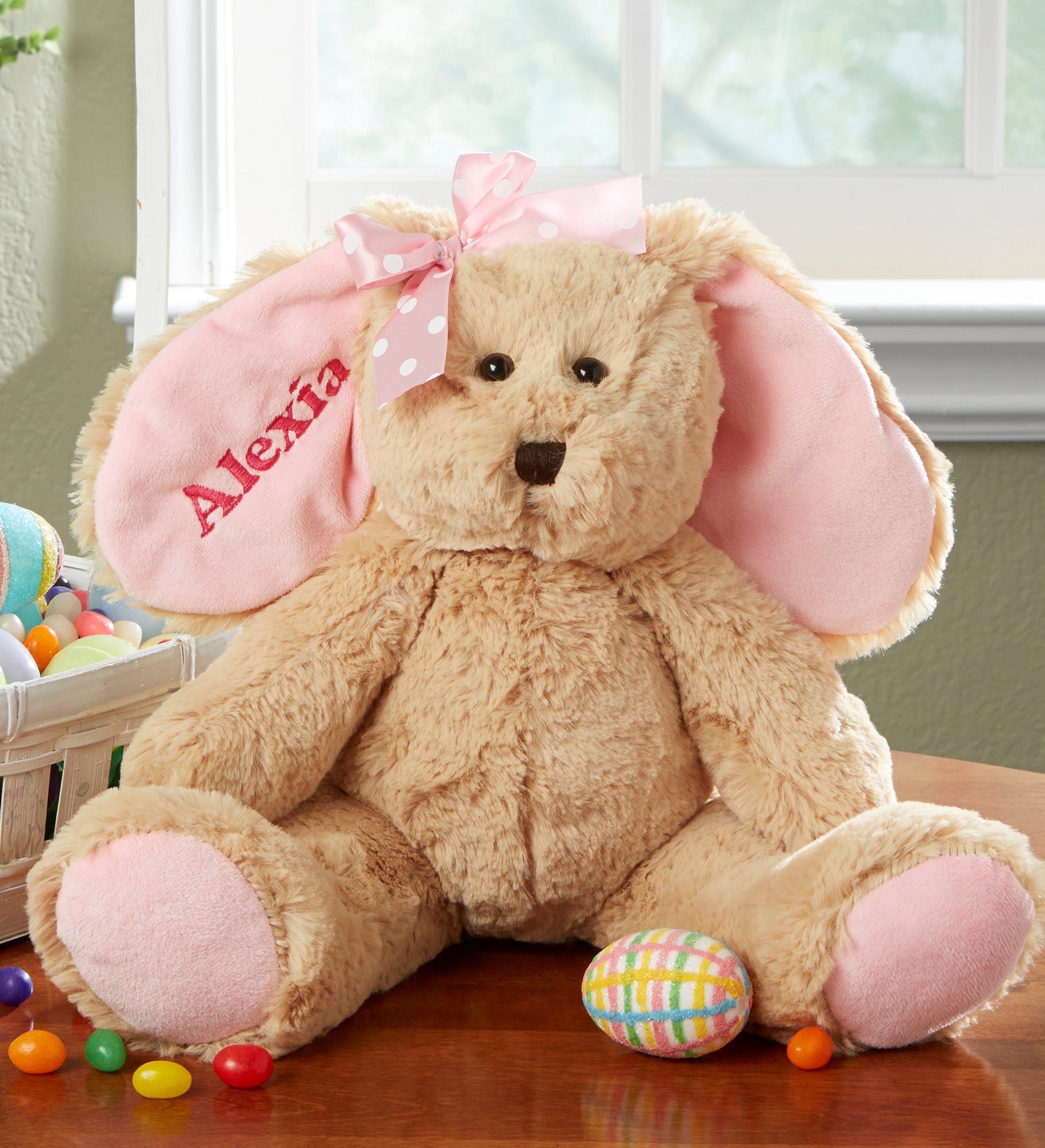 Some-Bunny Special Embroidered Plush Bunny