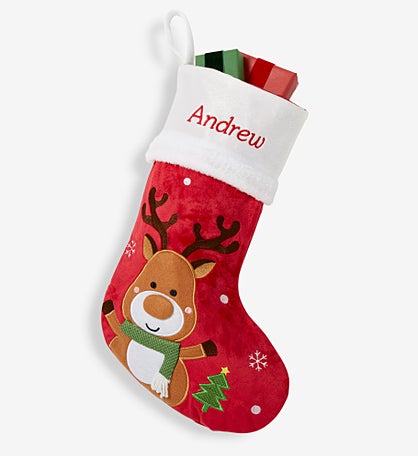 Santa Claus Lane Personalized Christmas Stockings