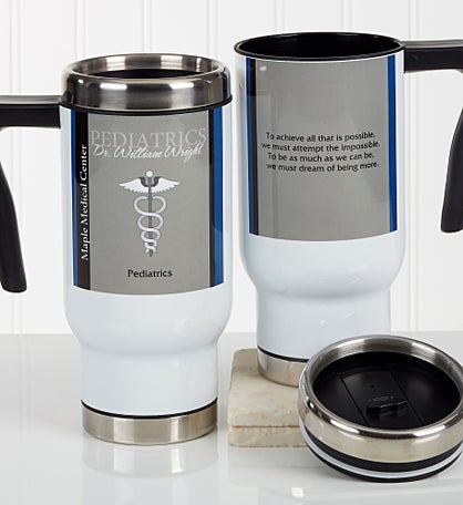 Medical Professions Personalized 14 oz. Commuter Travel Mug
