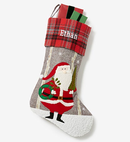Wintry Cheer Personalized Christmas Stockings