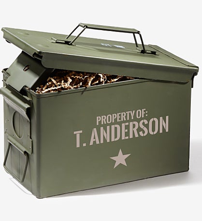 Authentic Personalized Ammo Box