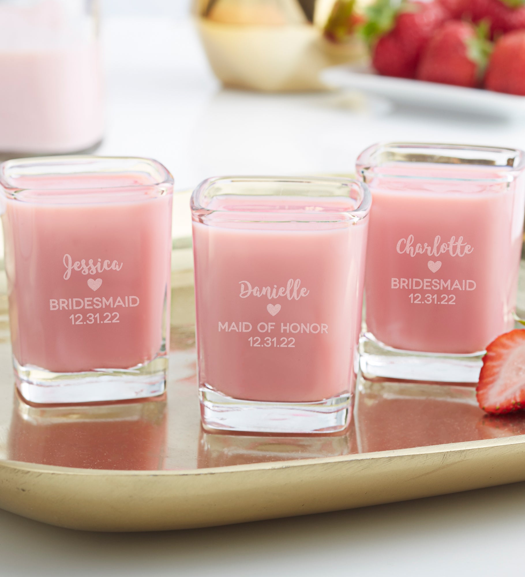 Bridesmaid Personalized Shot Glass