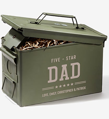 Five Star Dad Personalized Ammo Box