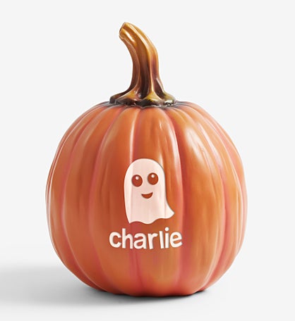 Halloween Characters Personalized Pumpkins