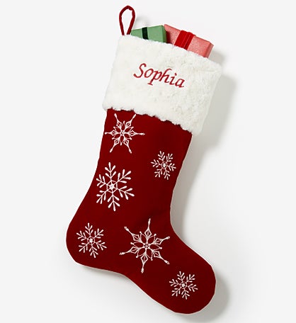 Winter Wonderland Personalized Christmas Stocking