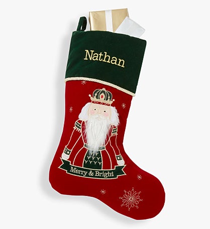 Traditional Icon Personalized Christmas Stockings