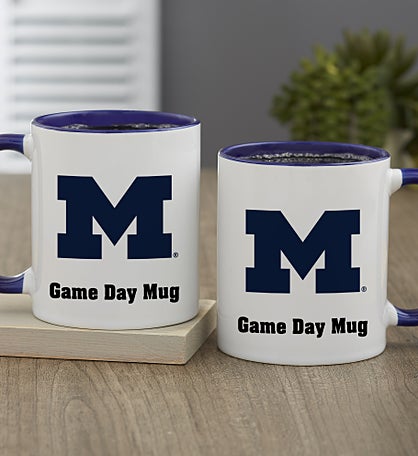 NCAA Michigan Wolverines Personalized Coffee Mug