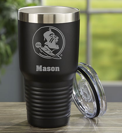 NCAA Florida State Seminoles Personalized Stainless Steel Tumbler