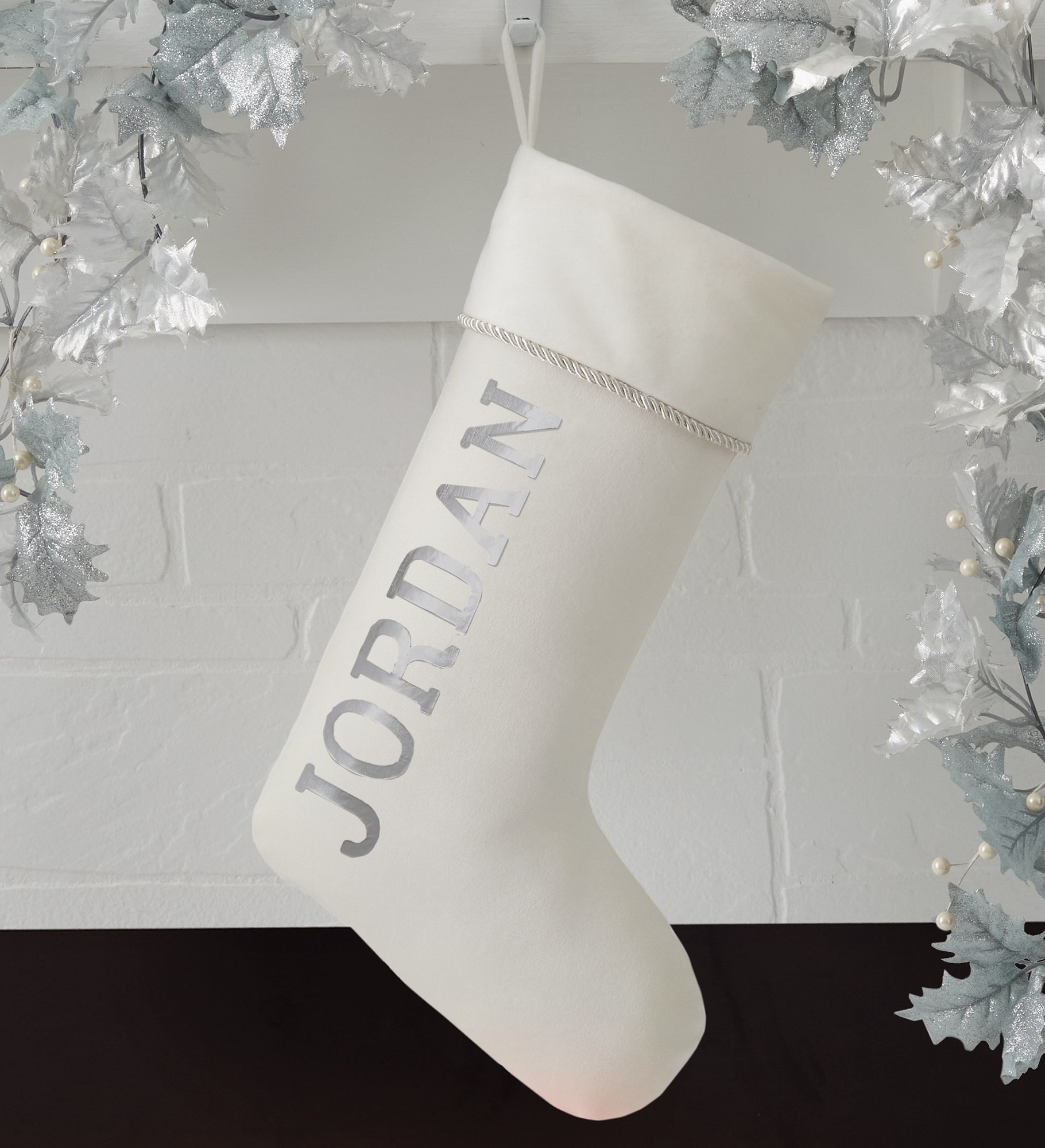 Glistening Name Personalized Christmas Stockings