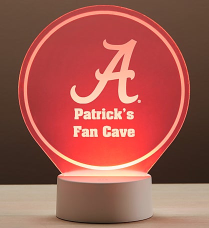 NCAA Alabama Crimson Tide Personalized LED Sign
