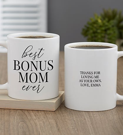 Bonus Mom Personalized Coffee Mug