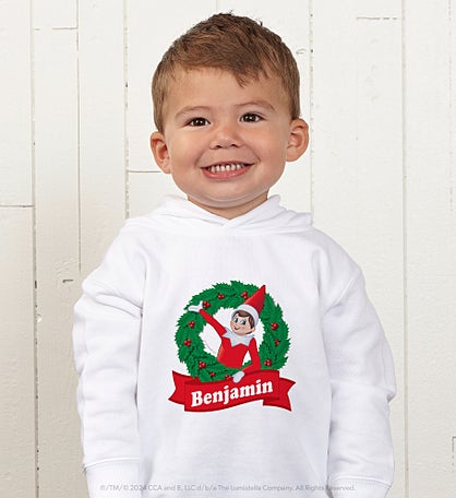 The Elf on the Shelf® Personalized Kids Sweatshirt