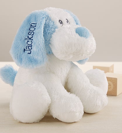 Embroidered Plush Puppy