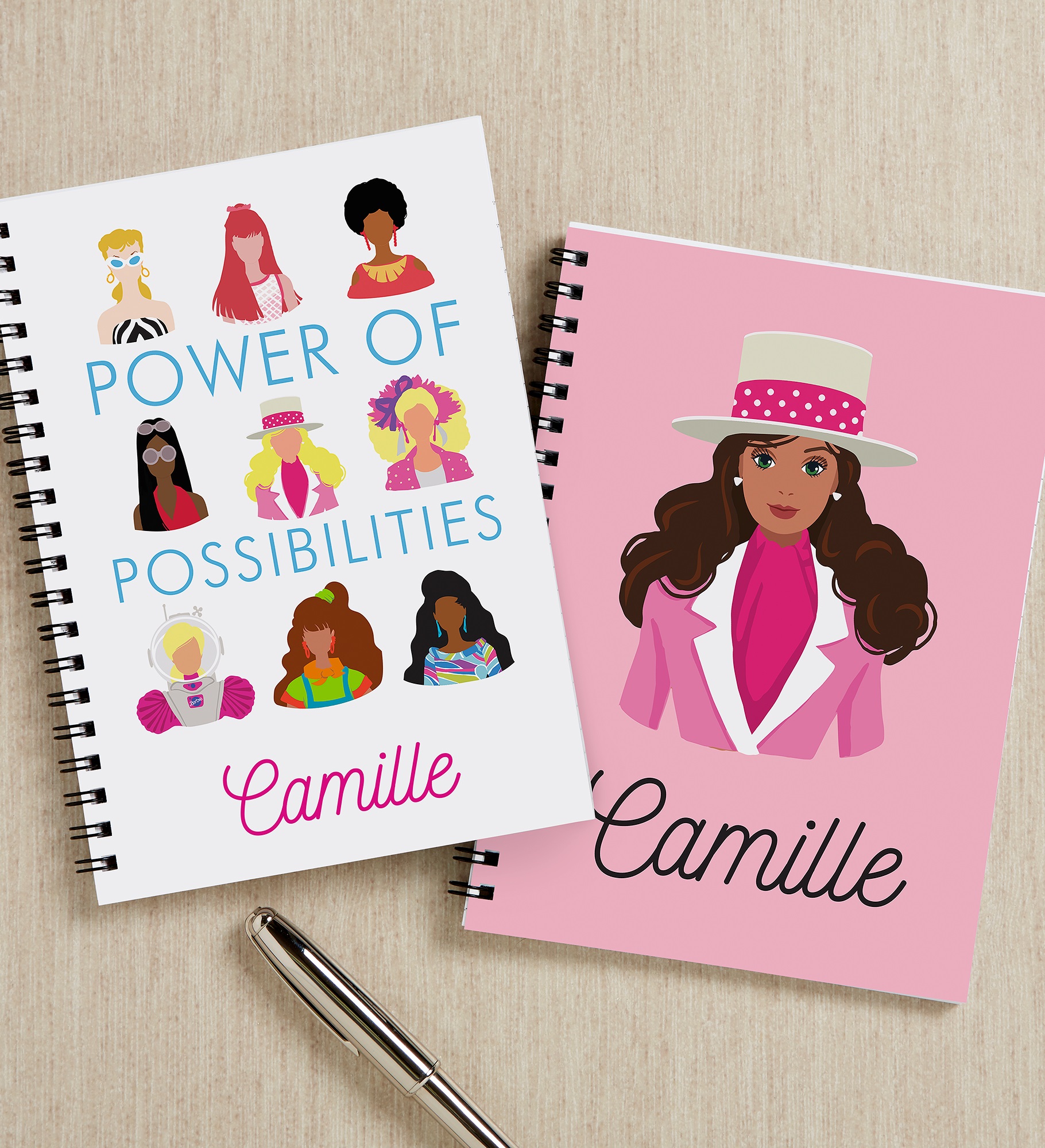 Barbie™ Heritage Collection Personalized Set of 2 Mini Notebooks