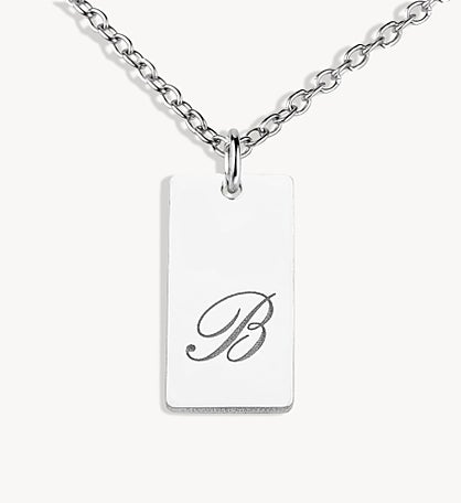 Personalized Dainty Initial Pendant