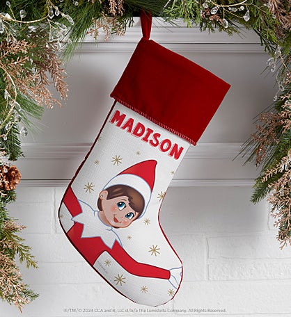 The Elf on the Shelf® Personalized Christmas Stockings