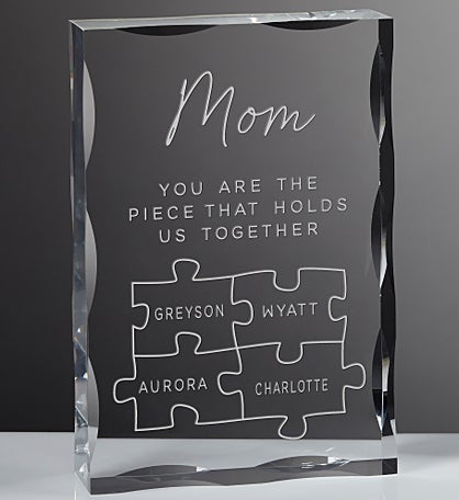 Her Puzzle Pieces Personalized Keepsake