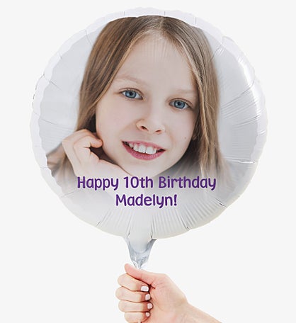Party Photo Personalized 18" Foil Balloon