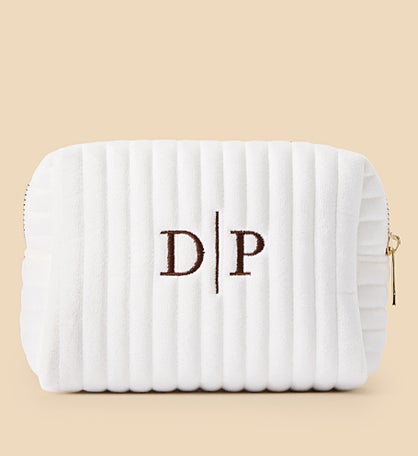 Embroidered Small Velvet Makeup Bags by Jessie James Decker