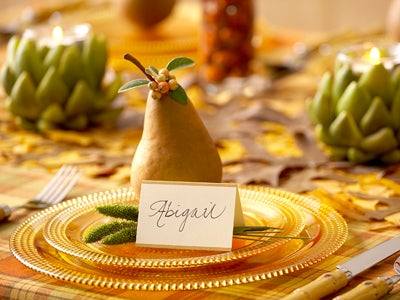 Pear Place Setting