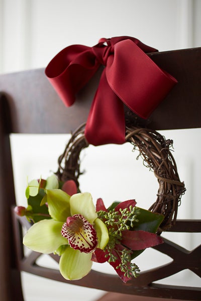 Grapevine Chair Wreath