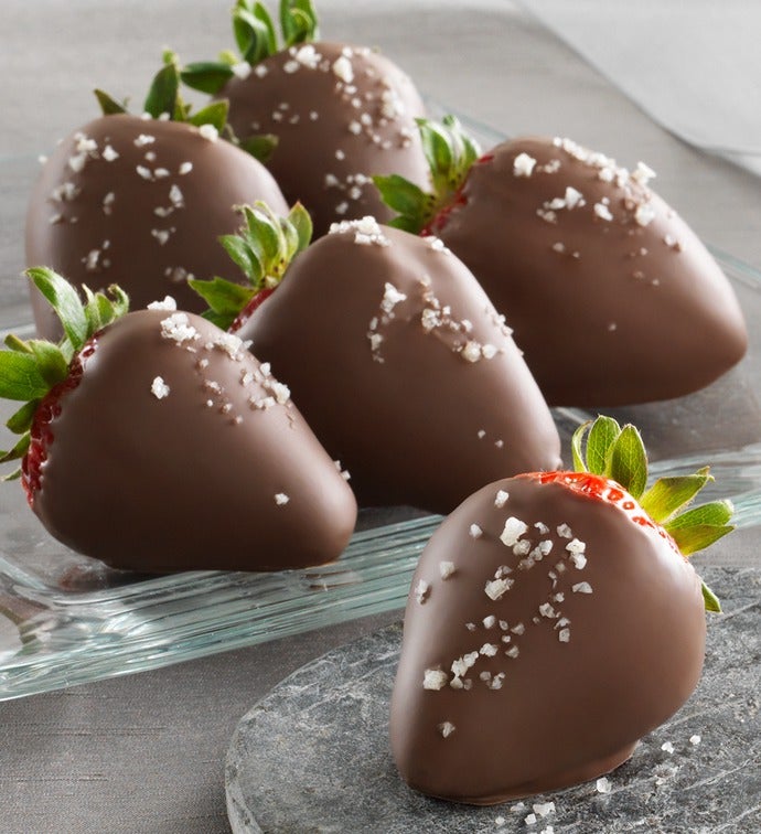 Fannie May Sea Salt Caramel Chocolate Strawberries