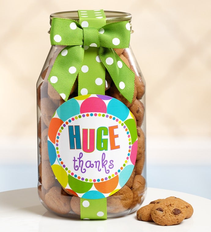 HUGE Thanks! Chocolate Chip Cookie Jar