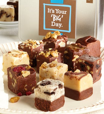 Its Your BIG Day Gourmet Fudge Tin