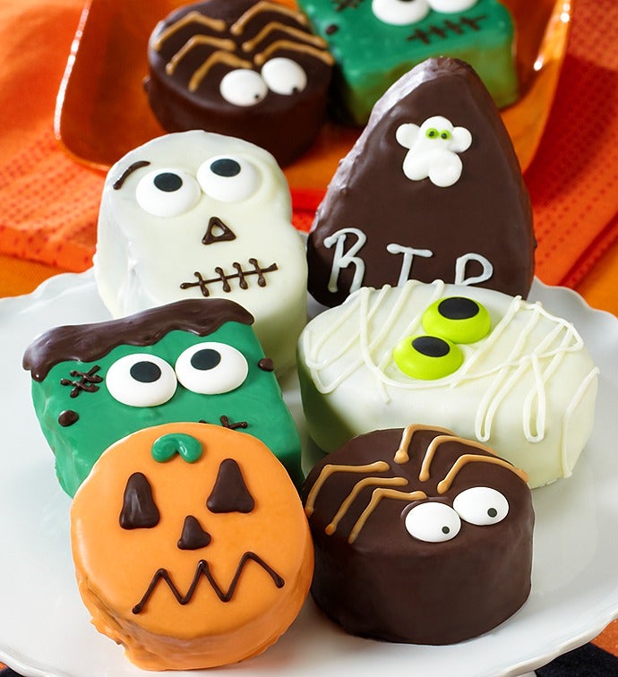Spooky 'n Scary Mini Brownie Cakes